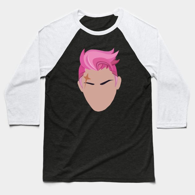 Minimalist Zarya Baseball T-Shirt by hiwattart